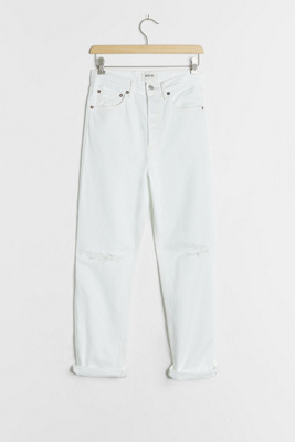 agolde white denim