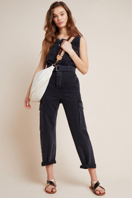 agolde denim jumpsuit