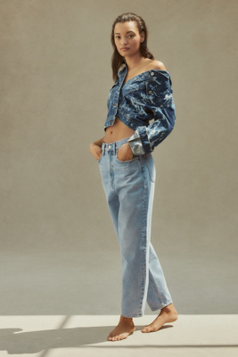 high rise relaxed jeans