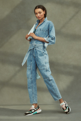 citizens of humanity denim jumpsuit