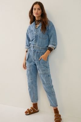 Citizens of Humanity Willa Denim Utility Jumpsuit