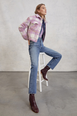 agolde yellow jeans