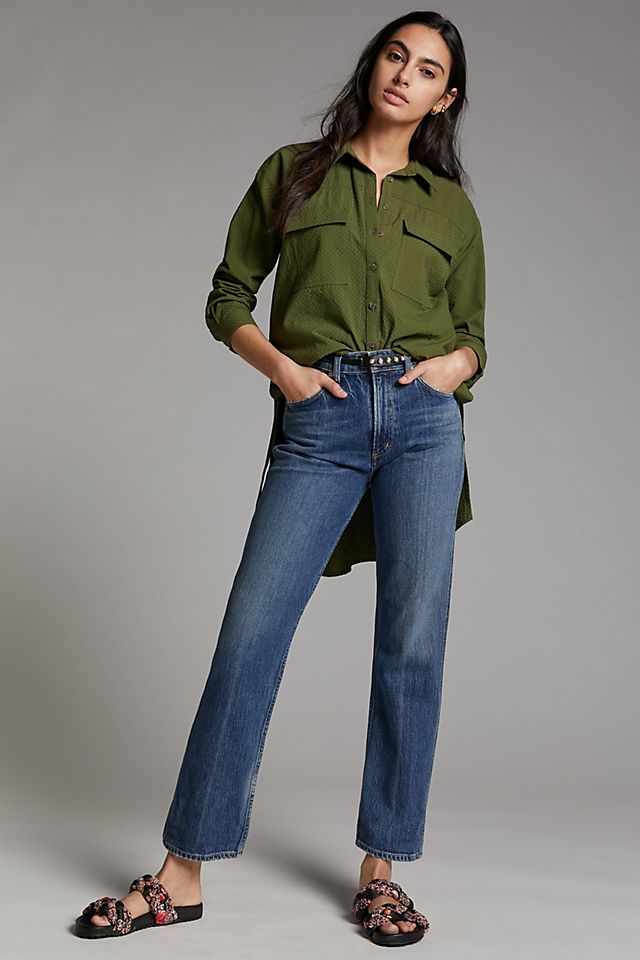 Citizens of Humanity Daphne Ultra High-Rise Straight Jeans | Anthropologie