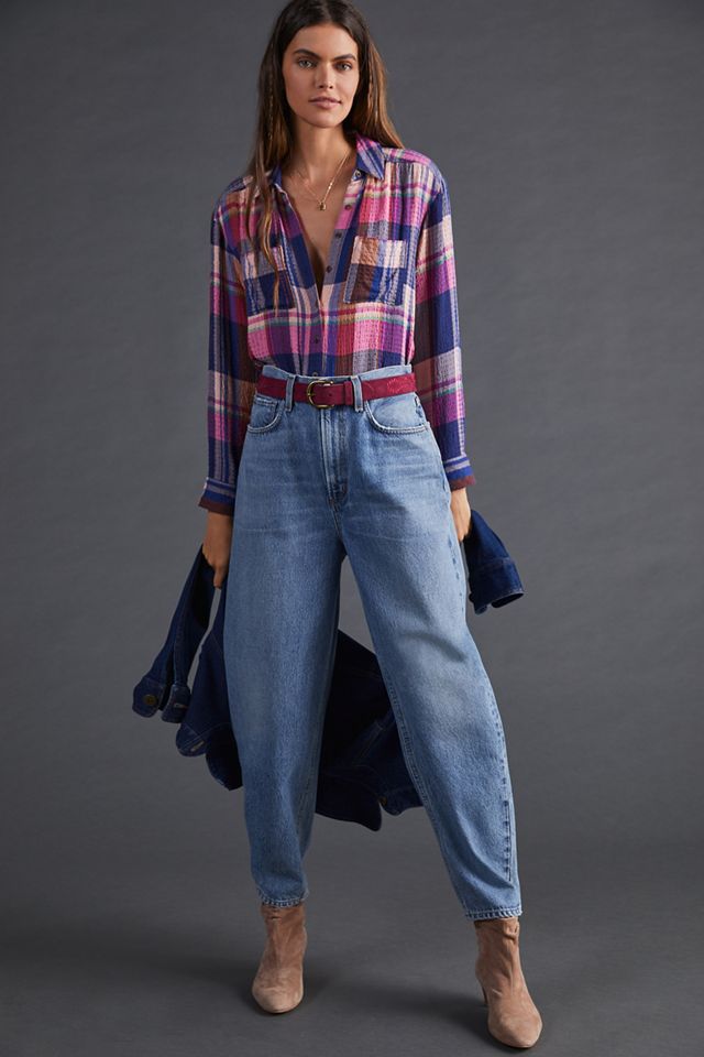 agolde ultra high rise jeans