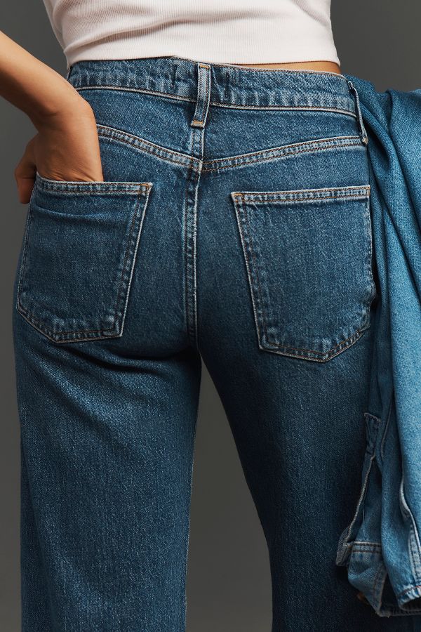 Vista de diapositivas: 4: AGOLDE Harper Mid-Rise Relaxed Jeans