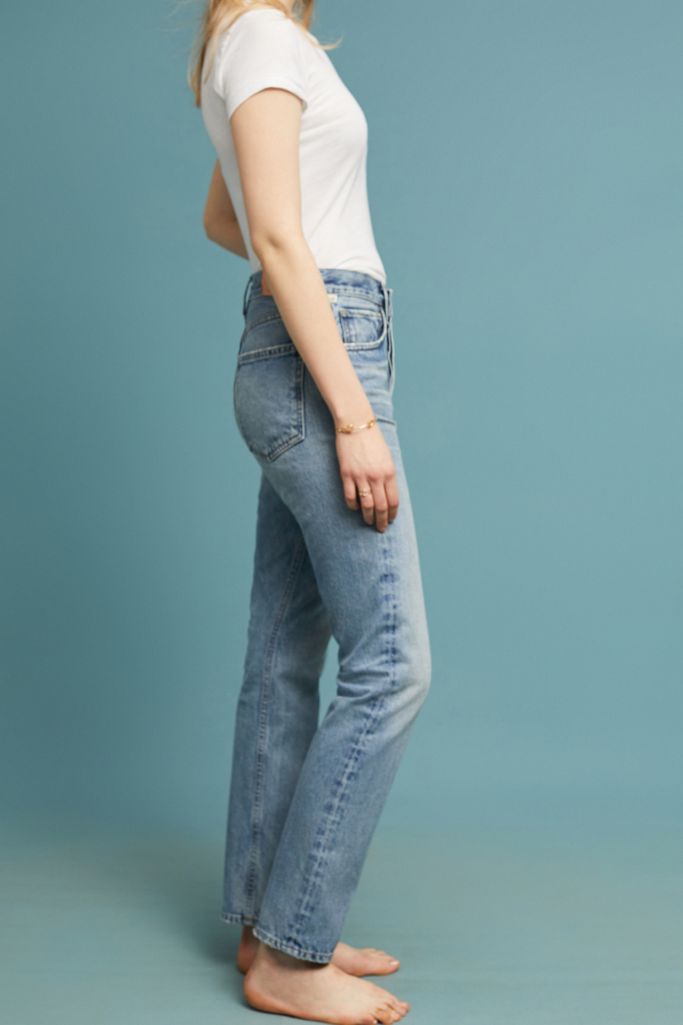 Citizens Of Humanity Charlotte Ultra High Rise Straight Jeans Anthropologie