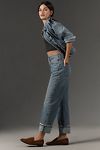 Thumbnail View 4: AGOLDE Fran Low-Slung Straight Jeans