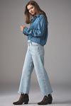 Thumbnail View 5: AGOLDE Ren High-Rise Crop Wide-Leg Jeans