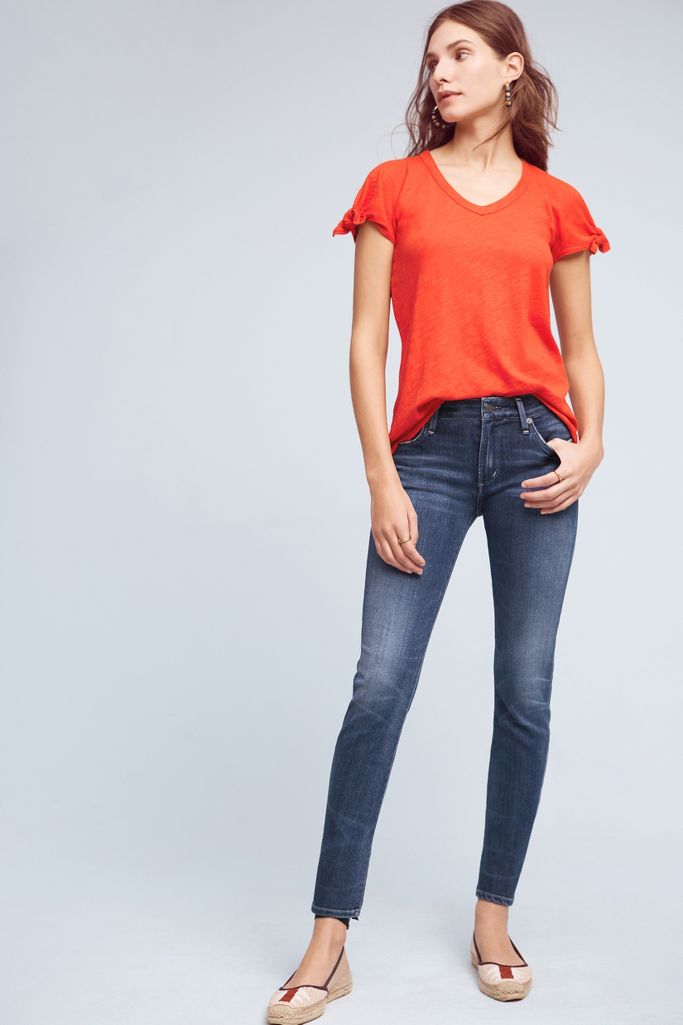 Citizens of Humanity Arielle Mid-Rise Slim Jeans | Anthropologie