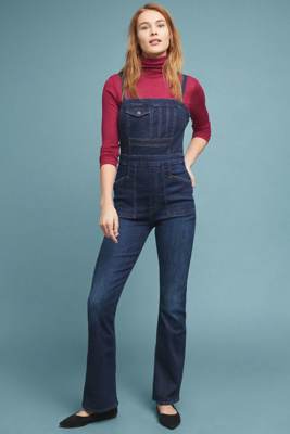 anthropologie denim overalls