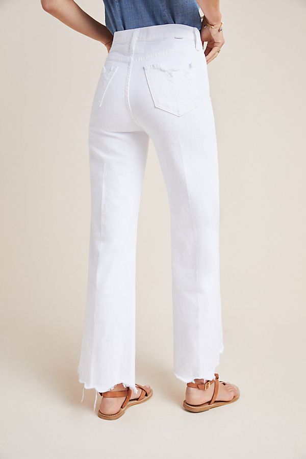 MOTHER The Tomcat Roller Chew High-Rise Wide-Leg Jeans | Anthropologie