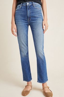 mother straight leg jeans