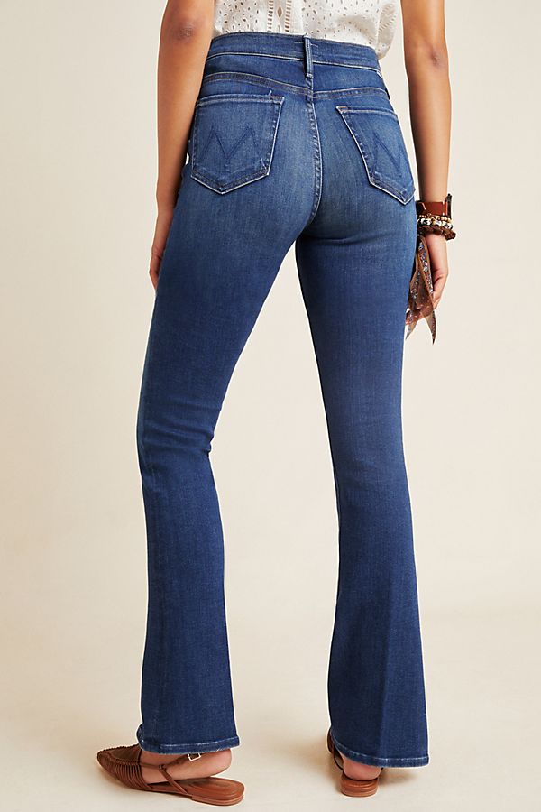 MOTHER The Runaway High-Rise Bootcut Jeans | Anthropologie