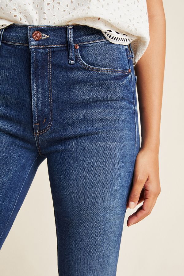 MOTHER The Runaway High-Rise Bootcut Jeans | Anthropologie