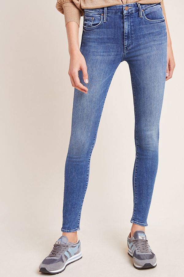 MOTHER The Looker Mid-Rise Skinny Jeans | Anthropologie