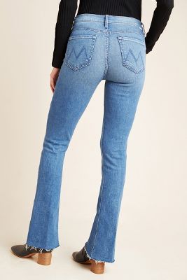 mother the runaway bootcut jeans