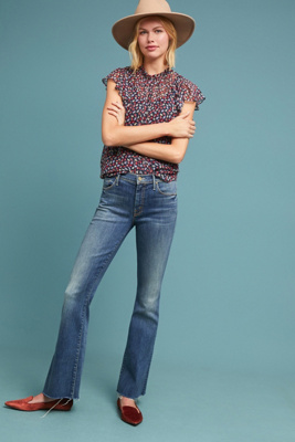 mother low rise jeans