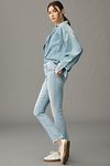 Thumbnail View 4: MOTHER The Insider Mid-Rise Crop Step Fray Jeans