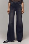 Thumbnail View 2: MOTHER The Hustler Roller Sneak High-Rise Wide-Leg Jeans