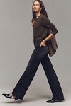 Thumbnail View 3: MOTHER The Hustler Roller Sneak High-Rise Wide-Leg Jeans