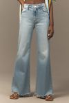 Thumbnail View 2: MOTHER The Hustler Roller Sneak High-Rise Wide-Leg Jeans