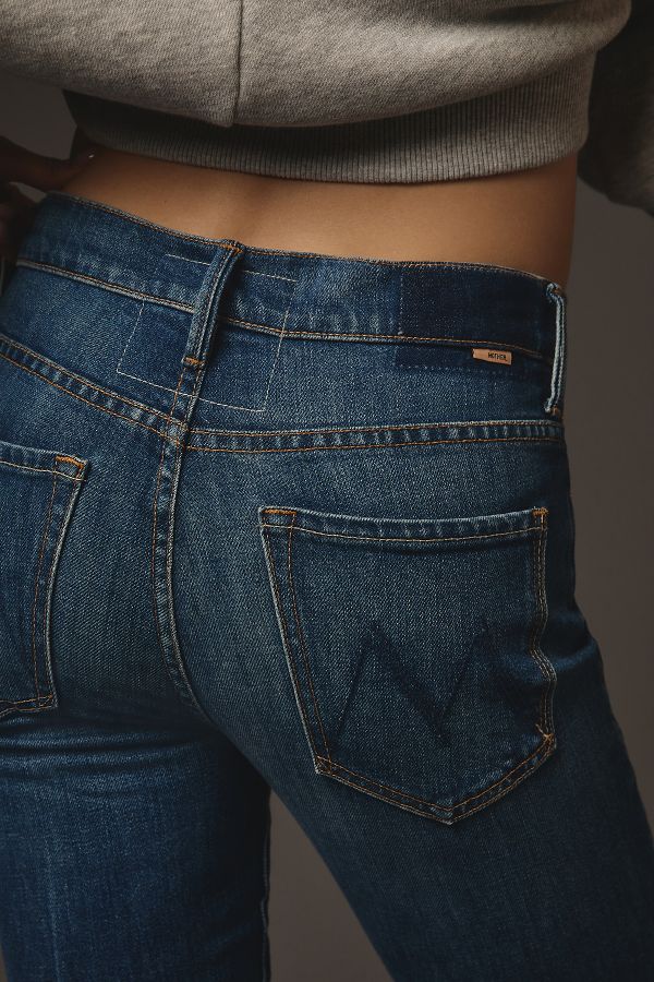 Slide View: 4: MOTHER The Weekender Mid-Rise Flare Jeans