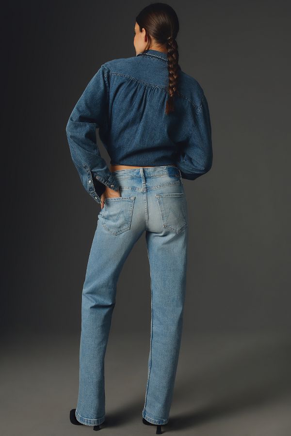 Slide View: 4: MOTHER The Smarty Pants Straight-Leg Jeans