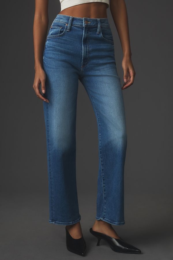 Slide View: 2: MOTHER The Rambler High-Rise Flood Jeans