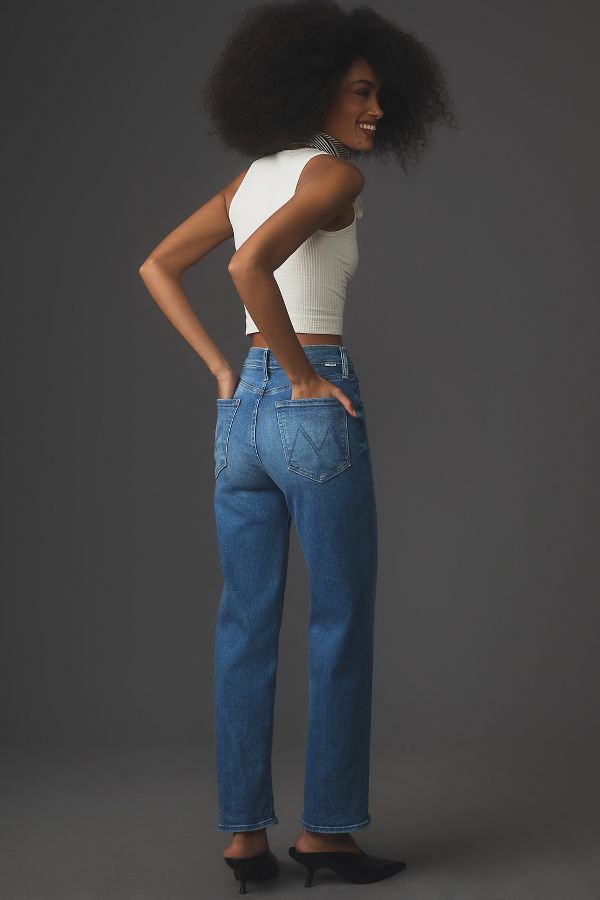 Slide View: 3: MOTHER The Rambler High-Rise Flood Jeans