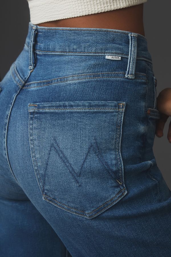 Slide View: 4: MOTHER The Rambler High-Rise Flood Jeans