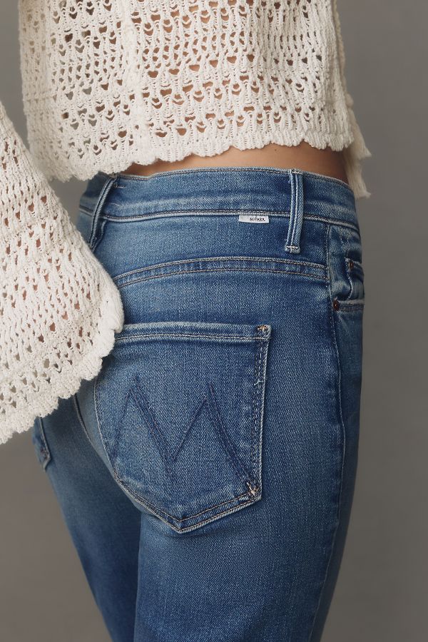 Slide View: 4: MOTHER The Weekender Mid-Rise Flare Jeans