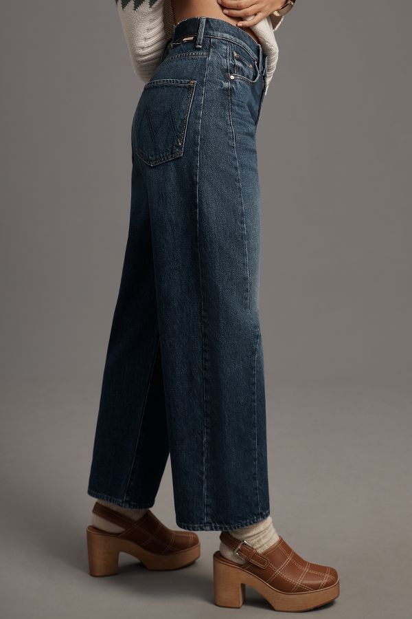 Slide View: 4: MOTHER The Half Pipe High-Rise Ankle Jeans