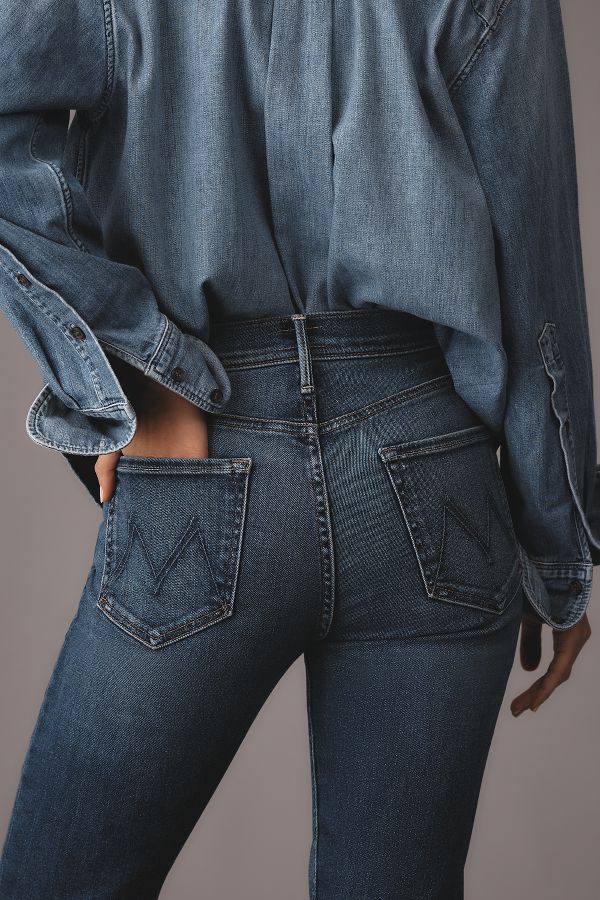 Slide View: 4: MOTHER The Runaway Mid-Rise Bootcut Jeans