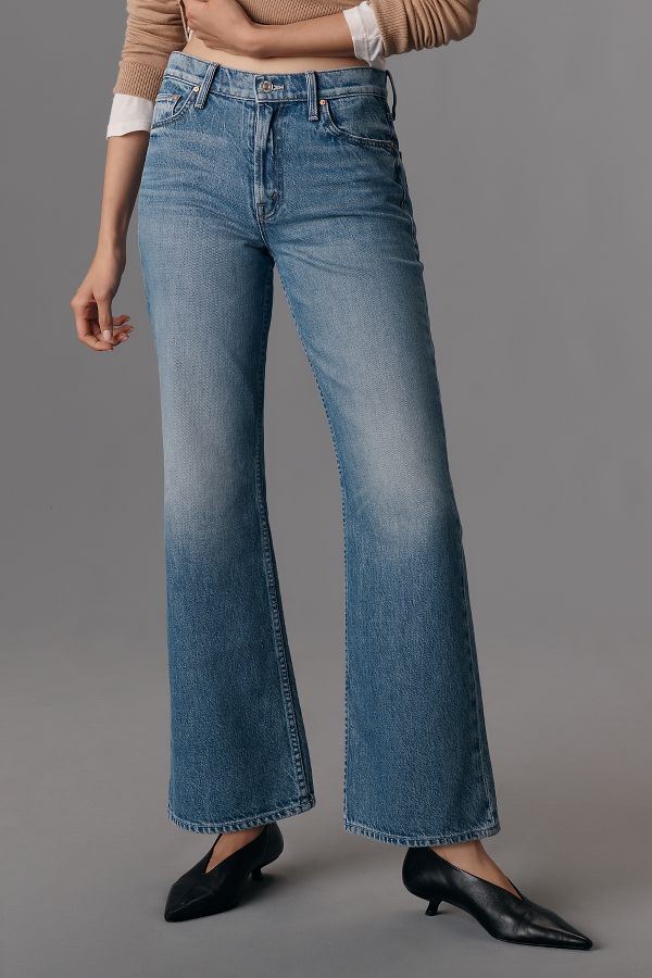 Slide View: 2: MOTHER The Bookie Flood High-Rise Jeans