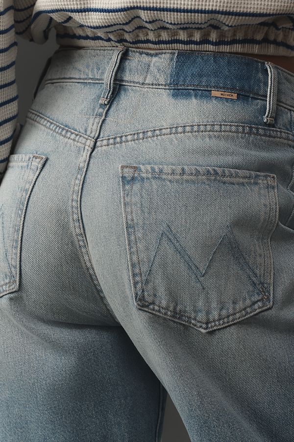 Slide View: 5: MOTHER The Half-Pipe High-Rise Taper Jeans