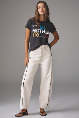 MOTHER The Half Pipe High-Rise Ankle Jeans