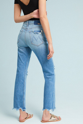 mother the tripper ankle jeans