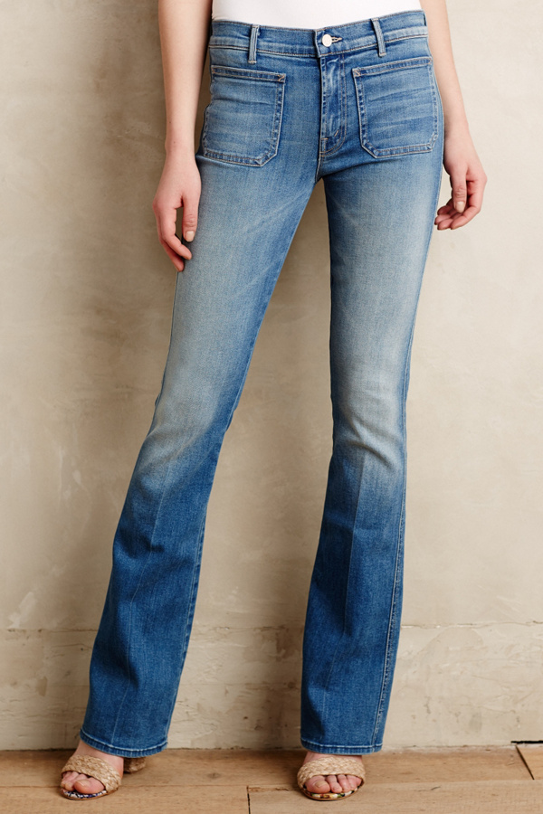 Mother Patch Slacker Jeans | Anthropologie