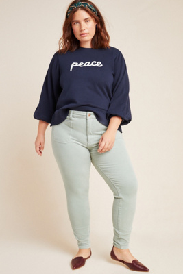 anthropologie pilcro high rise skinny