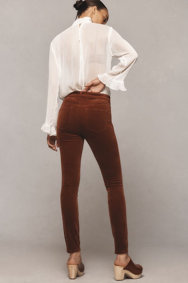 Slide View: 3: Pilcro Corduroy High-Rise Skinny Jeans