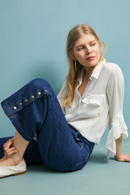 pilcro and the letterpress wide leg jeans