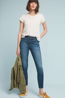 pilcro high rise skinny jeans