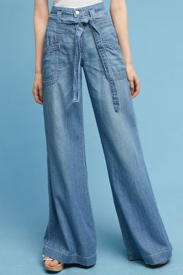 anthropologie high waisted jeans