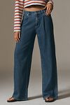 Thumbnail View 2: DL1961 Isabel Mid-Rise Wide-Leg Jeans