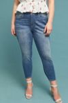 DL1961 Women's Florence Crop Skinny Jeans - Mid Rise, Instasculpt Fit, Leopard Print - View #9