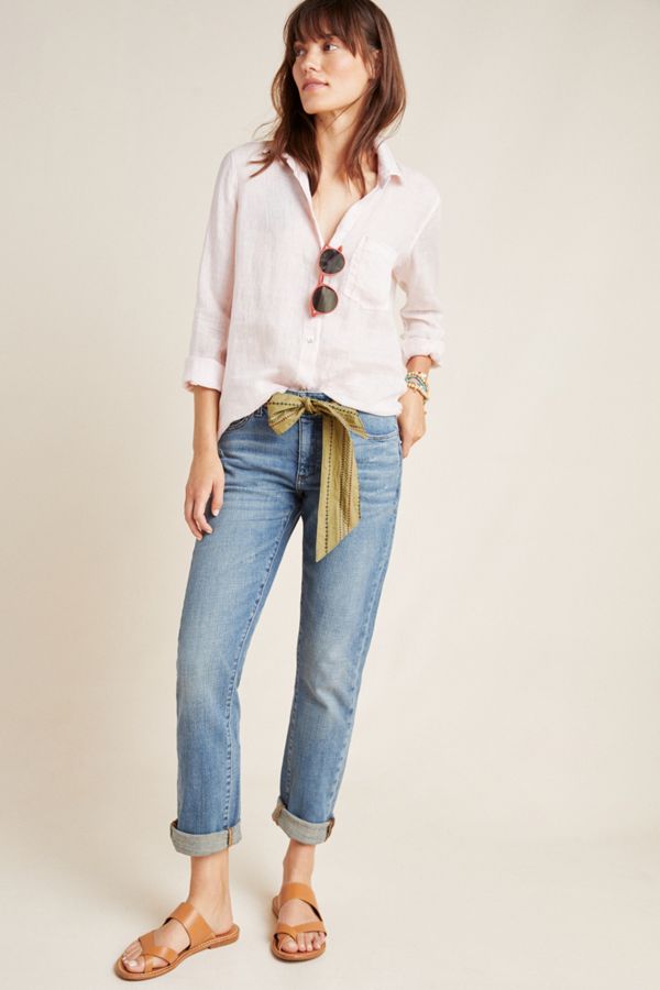 Mid Rise Slim Boyfriend Jeans Anthropologie Uk