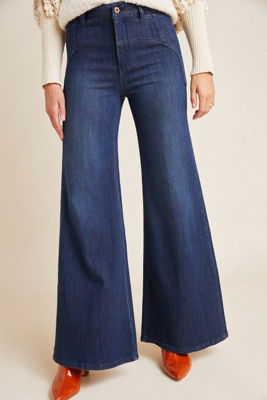 pilcro flare jeans