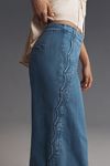 Thumbnail View 3: Maeve Scallop-Edge High-Rise Wide-Leg Jeans