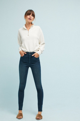 pilcro high rise skinny jeans