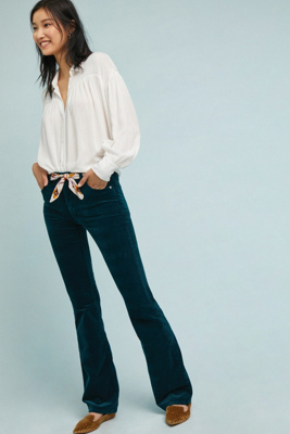 black corduroy bootcut jeans